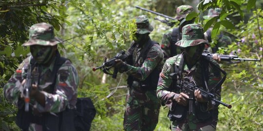 Anggota TNI yang Gugur Saat Baku Tembak Dengan KKB Dievakuasi ke Makassar