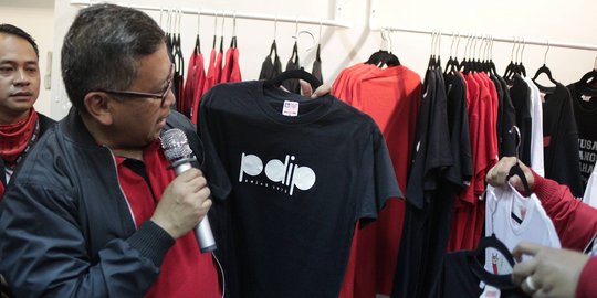 Peluncuran Official Store Atribut PDIP