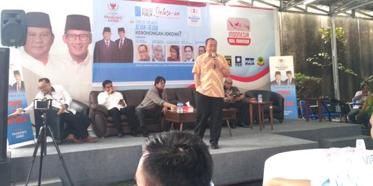 Kubu Prabowo Tuding Kabinet Jokowi Banyak Bercokol Pelanggar HAM