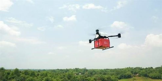 JD.com Uji Coba Pengiriman Barang Pakai Drone di Indonesia