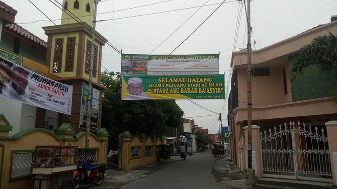 penyambutan abu bakar baasyir