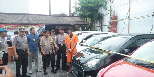 Selain Bayar Utang, Pria di Bali Gadai 14 Mobil Rentalan untuk Modal Berjudi