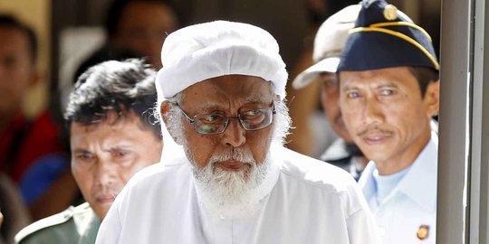 Ba'asyir Mengaku Belum Terima Berkas Ikrar Setia Pancasila dan NKRI