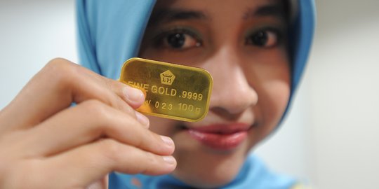 Harga Emas Turun, Kembali ke Posisi Rp 660.000 per Gram