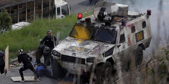 Didukung Trump, Pemimpin Opisisi Venezuela Deklarasi sebagai Presiden Sementara
