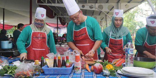 Serunya Lomba Masak Memakai Bahan Baku Dari Bioteknologi