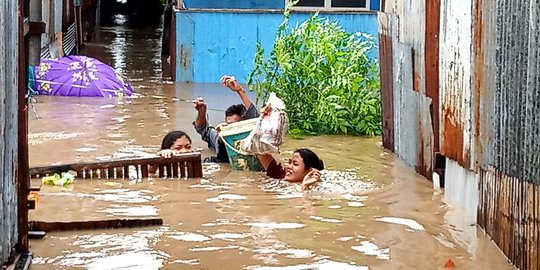 Pintu Air Bendungan Bili-Bili Gowa Mulai Ditutup, Banjir Perlahan Surut