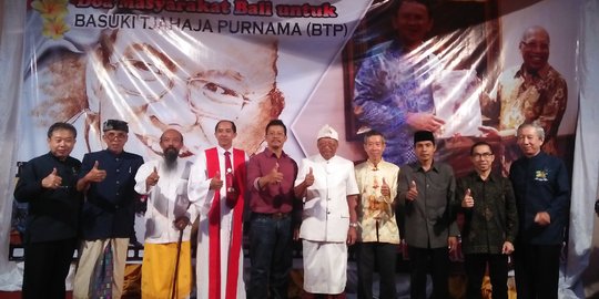 Berdalih Bela Minoritas, Puluhan Pemuka Lintas Agama di Denpasar Doakan Ahok