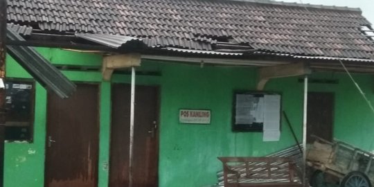 Puting Beliung Terjang Sukoharjo, Puluhan Bangunan Rusak