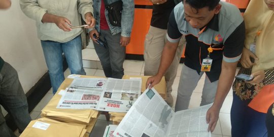 Ditemukan 1.771 Amplop Berisi Tabloid Indonesia Barokah di Gunungkidul