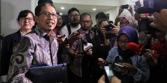 Joko Driyono Usai Diperiksa 11 Jam di Polda Metro Jaya