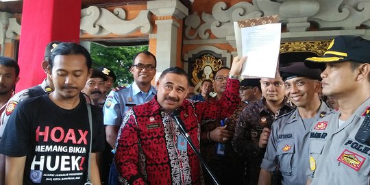 Kepala Kanwil Kemenkum HAM Bali Tandatangan Petisi Tolak Remisi Pembunuh Jurnalis