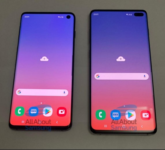 samsung galaxy s10 dan s10