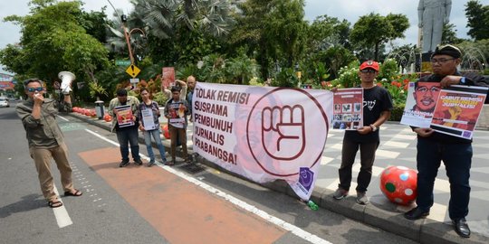 Wartawan di Surabaya Desak Jokowi Batalkan Remisi untuk Pembunuh Prabangsa