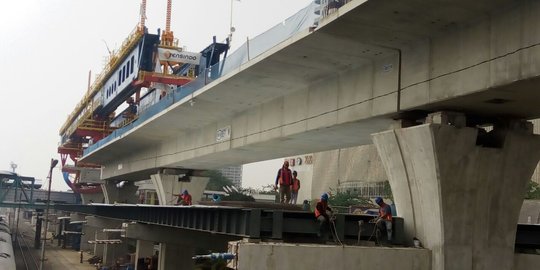 Jalur Layang KA di Medan Ditargetkan Beroperasi April