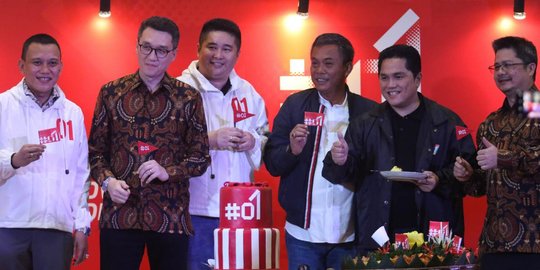 Erick Tohir Luncurkan Official Merchandise 01 Jokowi-Ma'ruf