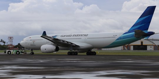 Garuda Indonesia Target Tingkat Ketepatan Waktu Terbang 92 Persen Tahun ini