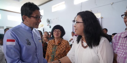 Di Depan Komunitas Nasrani, Sandiaga Janji Sejahterakan Rakyat Tanpa Pandang SARA