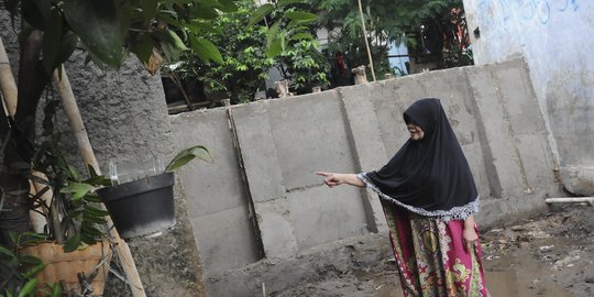 Pembangunan Tanggul Permanen di Jatipadang Rampung