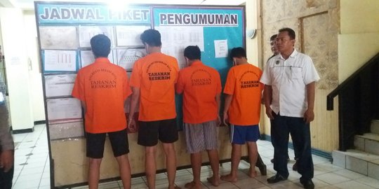 Cairkan Rp 314 Juta dengan Identitas Fiktif, 4 Pegawai Perusahaan Pembiayaan Diciduk