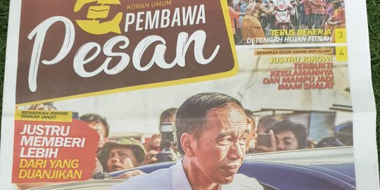 Kubu Jokowi Sebut Tak Produksi Tabloid Pembawa Pesan