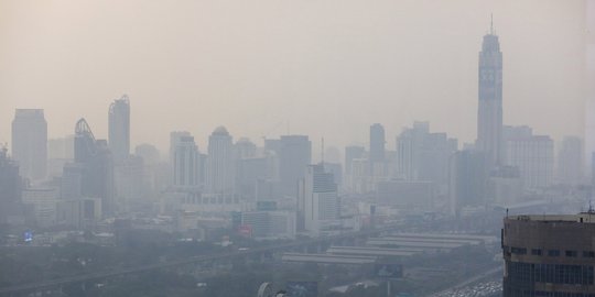Potret Polusi Udara Bangkok yang Makin Mengkhawatirkan