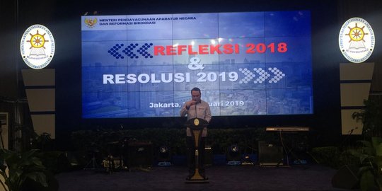Menteri Syafruddin Minta Jajaran KemenPAN-RB Tetap Fokus Kerja di Tahun Politik