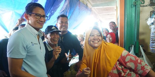 Di Demak, Sandiaga Kembali Janjikan Tidak Akan Impor Saat Panen