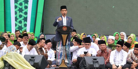 Di Acara Harlah ke-93, Ketum PBNU Doakan Jokowi Mendapatkan Kemenangan