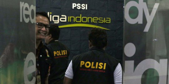 Satgas Anti Mafia Bola Geledah Kantor PT Liga Indonesia