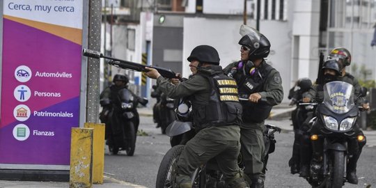 Meliput Konflik, Lima Jurnalis Asing Ditangkap Pemerintah Venezuela