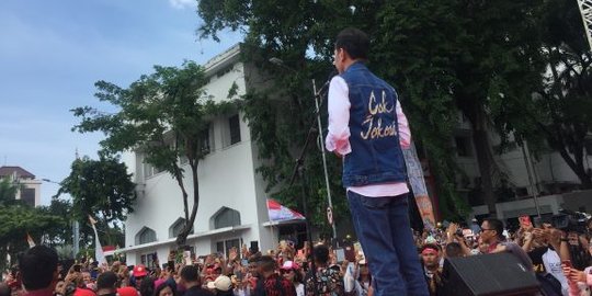 Selain Cak, Jokowi Juga Diberi Julukan 'Jancuk' oleh Pendukung di Jatim
