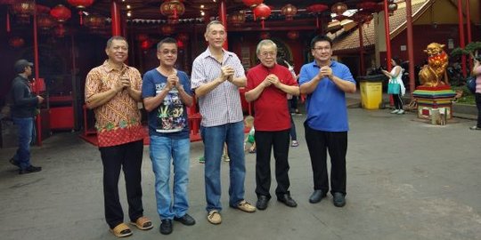Menengok Persiapan Klenteng Kim Tek Le Sambut Tahun Baru Imlek