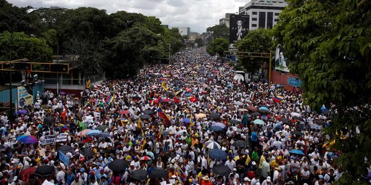 Suara Rakyat Kian Nyaring Desak Maduro Lengser dari Kekuasaan
