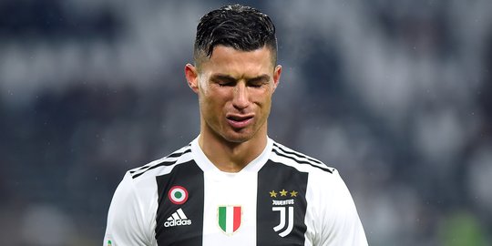 Ekspresi Kekesalan Ronaldo Saat Juventus Ditahan Imbang Parma