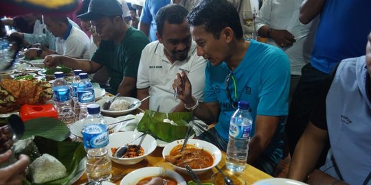 Sandiaga Ingin Budaya Ngopi Warga Aceh Menasional