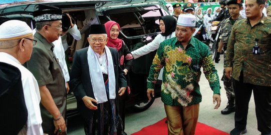 Safari Jawa Tengah, Ma'ruf Amin Dapat Pesan Khusus dari Ponpes di Semarang