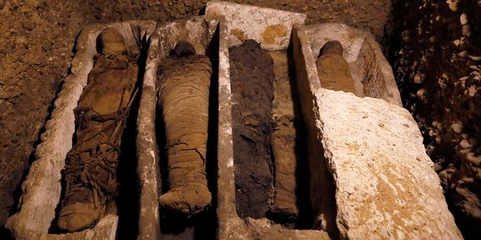 Pemakaman Makam Kuno Berisi 50 Mumi di Mesir