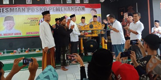 TKN Targetkan Jokowi-Ma'ruf Menang 70 Persen di Banten