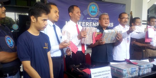 Bongkar Jaringan Narkoba Narapidana, BNN Jateng Amankan Uang Rp 4,8 Miliar