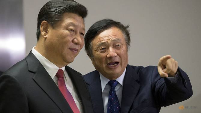 pendiri huawei ren zhengfei dan xi jinping
