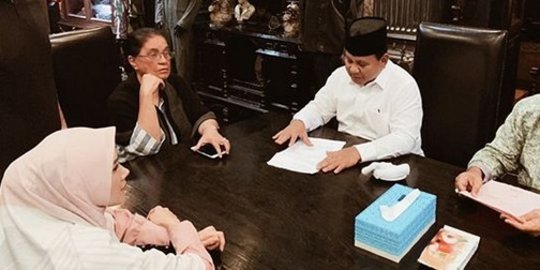Kunjungi Keluarga Ahmad Dhani, Prabowo Janjikan Bantuan Hukum