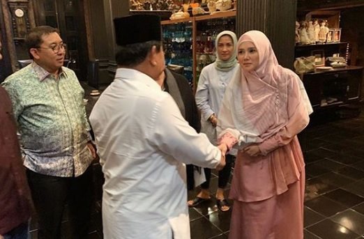 prabowo bertemu keluarga ahmad dhani