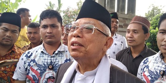 Ma'ruf Amin: Ada Yang Bilang Katanya Saya Alat, Emangnya Saya Pacul?