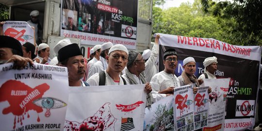 Aksi Solidaritas Islam Indonesia untuk Kashmir