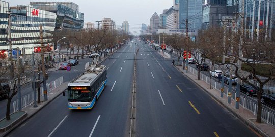 Sepinya Beijing Saat Ditinggal Warganya Mudik Imlek