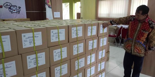 430 Ribu Surat Suara Pilpres Tiba di KPU Solo