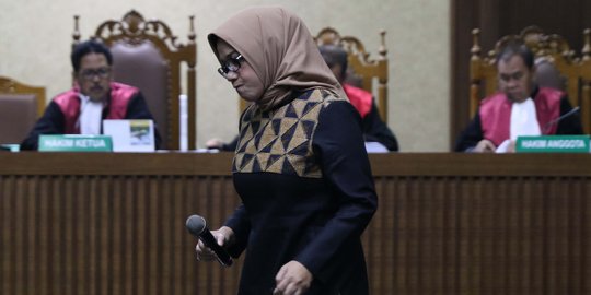 Jaksat Tuntut Eni Saragih 8 Tahun Penjara dan Hak Politik Dicabut