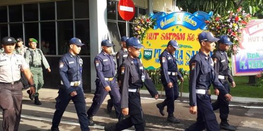 Polda Jatim akan Libatkan 65.000 Satpam Buat Pengamanan Pemilu 2019