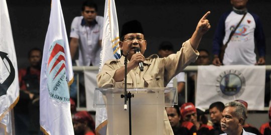 Prabowo: Sejak Orde Baru, Saya Lihat Pembangunan RI Menuju Arah Keliru